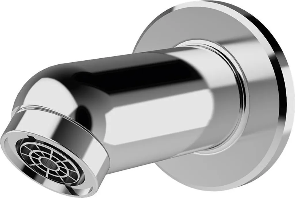 KWC AR Bocca di Erogazione a Parete DN15 75mm 45° | Rubinetteria Svizzera