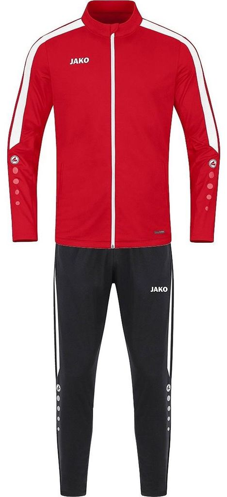 JAKO Trainingsanzug Polyester Power 3XL rot Produktbild 