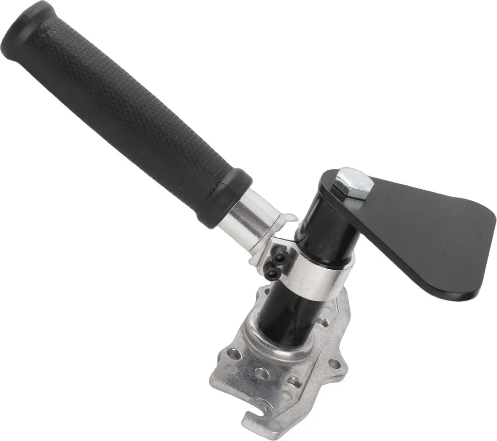 Poignée pour caisson plat réglable en aluminium avec grip ergonomique