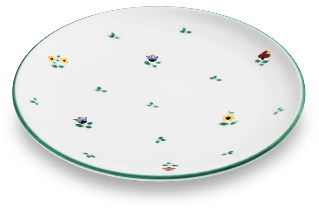 Assiette à dîner en céramique Gmundner Keramik Streublumen Cup Ø 25 cm