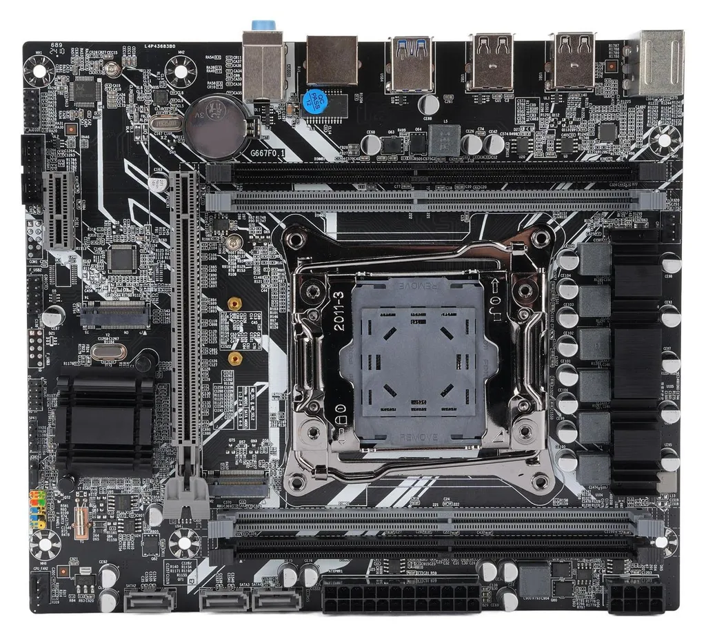 Carte mère Gaming X99 LGA 2011-3 DDR4 128Go NVMe pour Intel Core i7