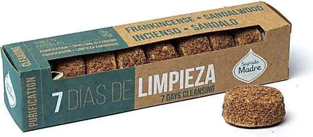 Sagrada Madre Räucherwerkscheiben 7 Tage Sandel Olibanum -- 44g kaufen online