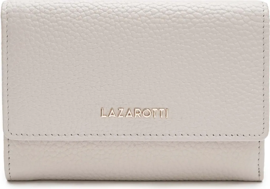 Lazarotti Bologna Wallet Avorio: l'Accessorio Must-Have in Pelle