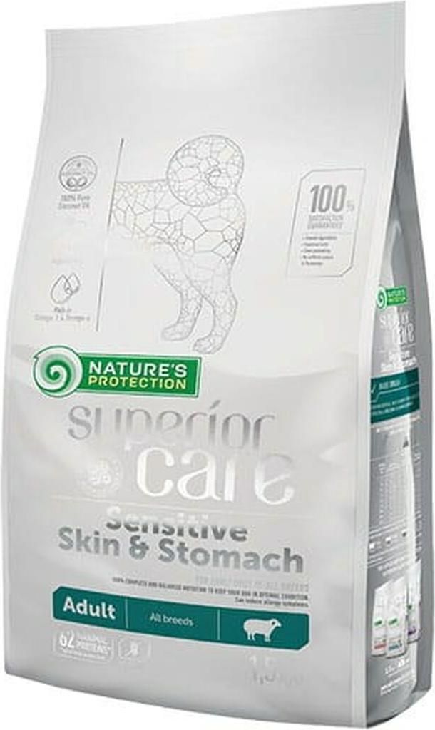 NATURE'S P SC WHITE DOG PER ADULTI CON PELLE SENSIBILE Immagine del prodotto 