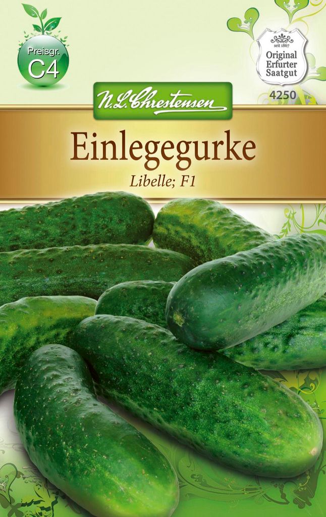 Artikelbild 1 von 'Einlegegurke Libelle F1' aus der Kategorie Einlegegurkensamen
