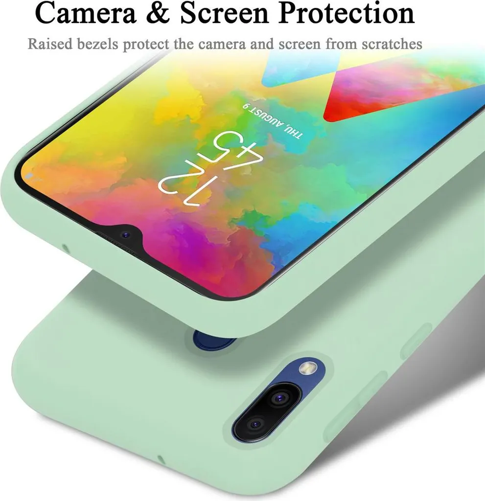 CADORABO Cover Con Chiusura Magnetica, Funzione Stand E Tasca Per Le Carte Custodia Per Cellulare Per Mate 20 Lite Foresta Pluviale Verde No 8 97192118