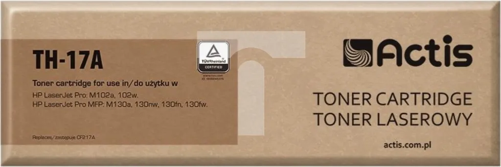 Toner noir compatible HP 17A CF217A pour impression bureau 1600 p. - 2