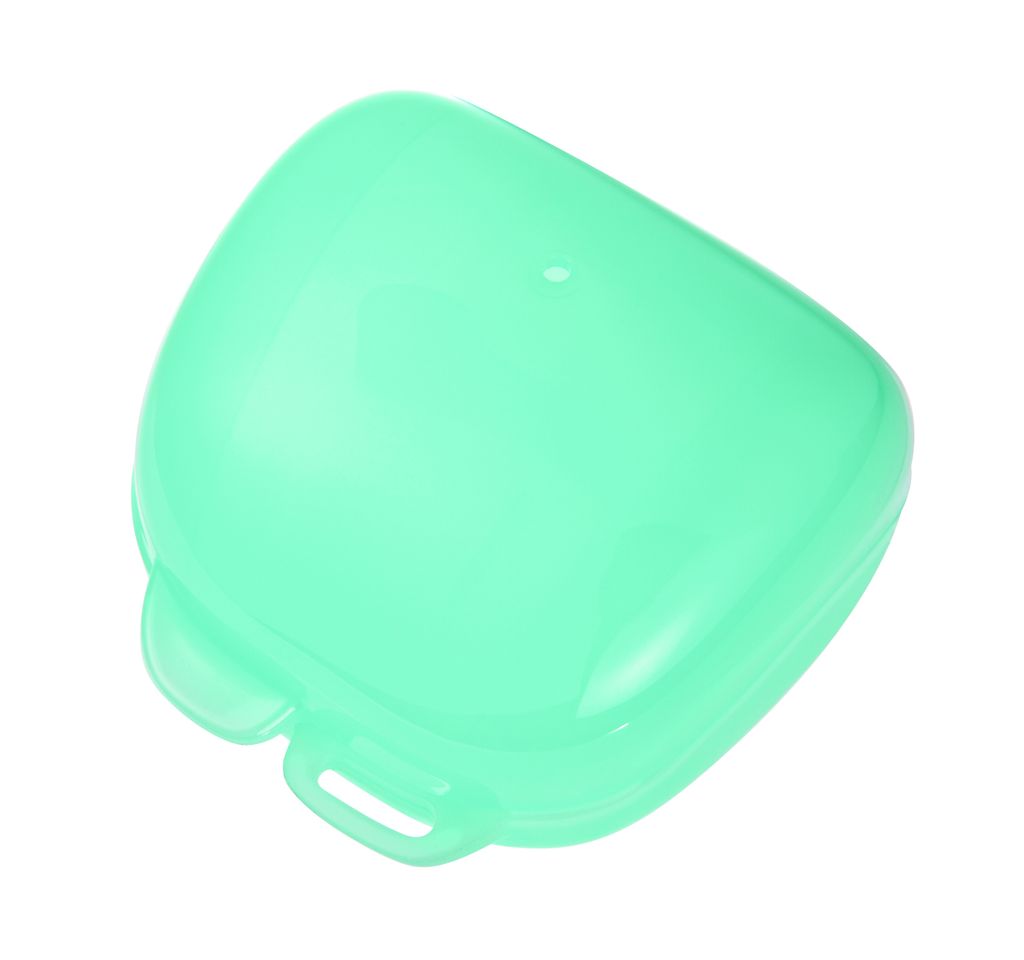 NIP Schnullerbox Türkis BPA-frei mit Produktbild 