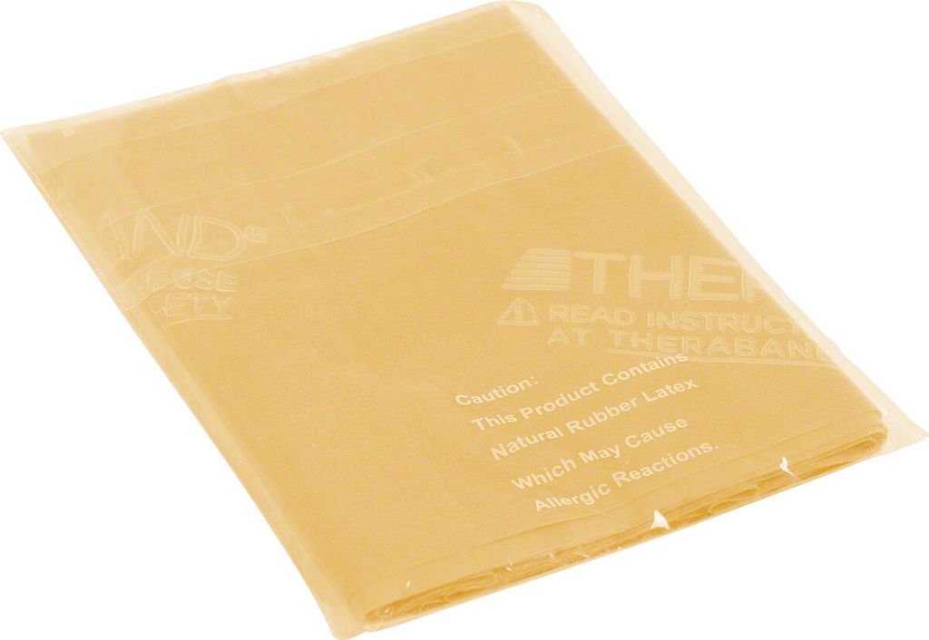 Thera-Band, 1,50 m x 12,8 cm, leicht, gelb, Widerstandsband, Fitnessband