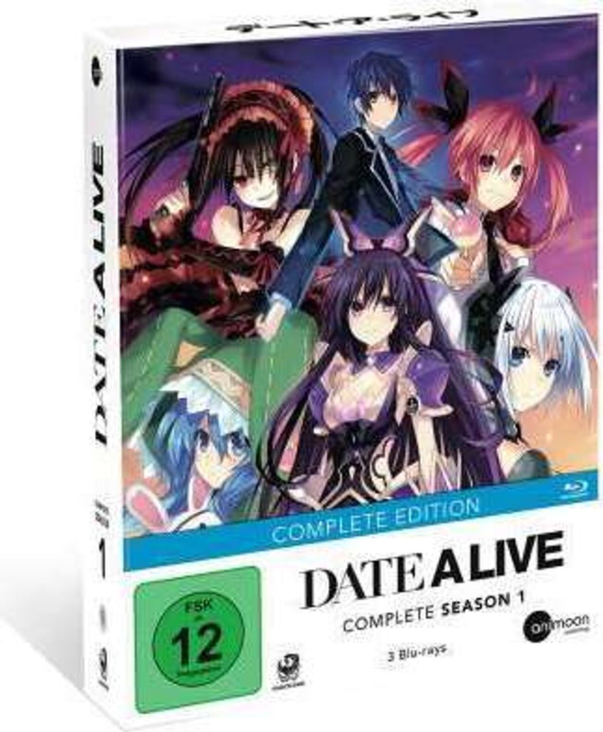 Date A Live-Staffel 1 (Complete Edition Blu-ray)
