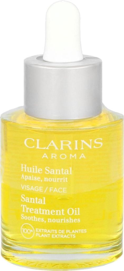 Clarins Santal Face Treatment Oil, 30 ml, Frauen, trockene Produktbild 