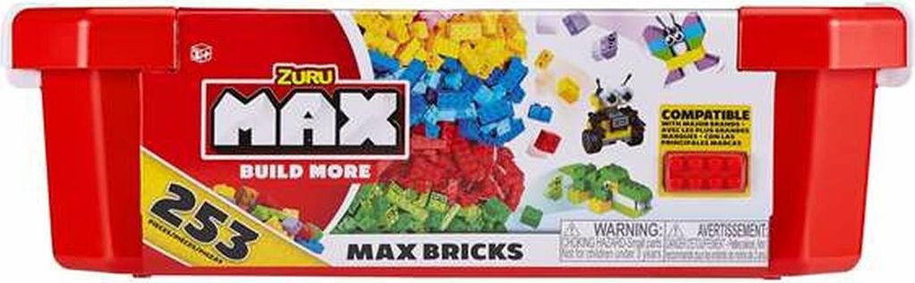 MAX|Zuru ZURU MAX - Building Bricks (253 Bricks)