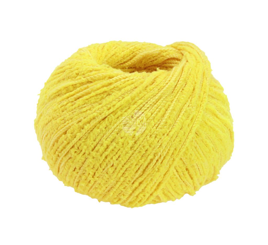 Lana Grossa Jolie uni & dégradé 50 g superweiches Flauschgarn, besonders geeignet für Kinder- und Babysachen 120 m Farbe 011 - Gelb