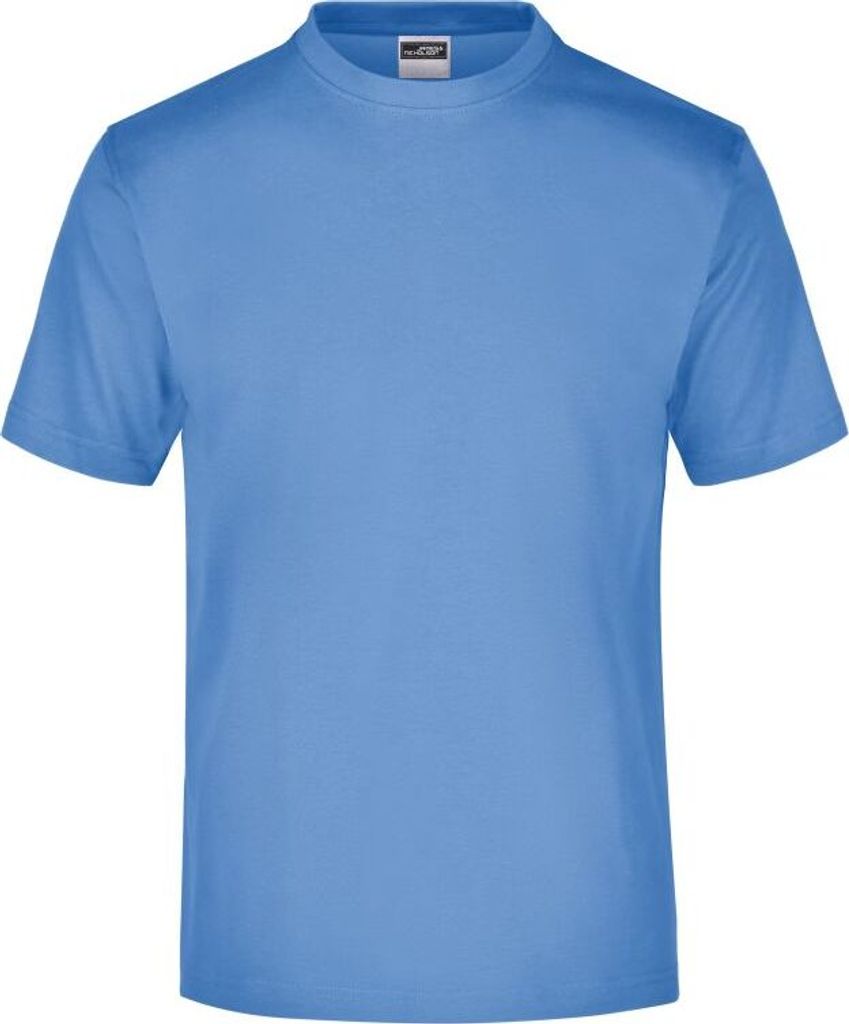Komfort-T-Shirt aus Single-Jersey aqua, Gr. XL