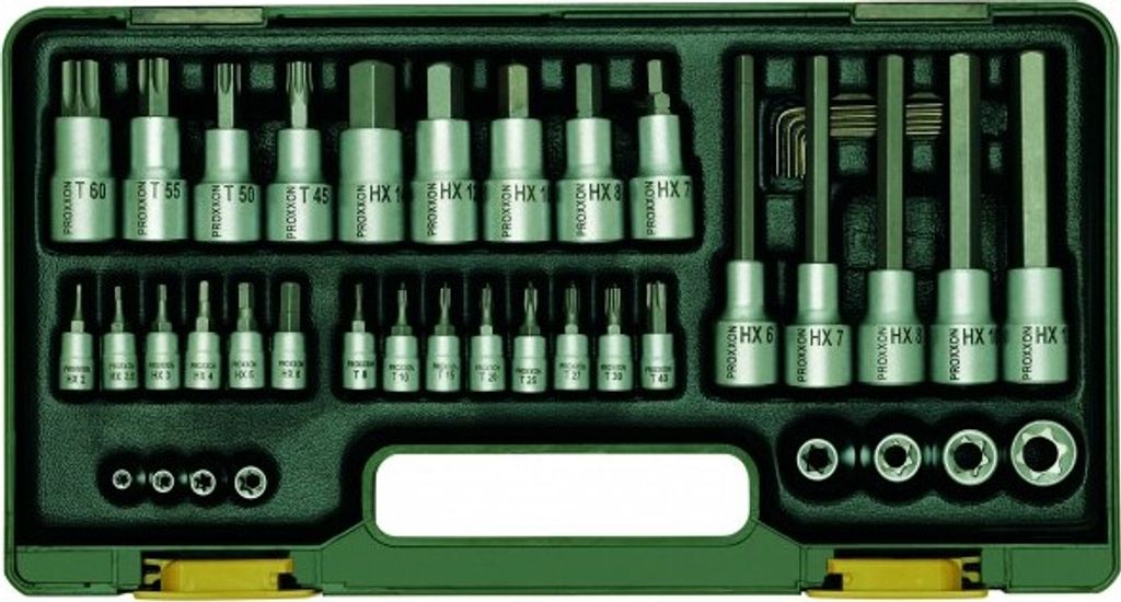 Proxxon Spezialsatz für TX-/Innensechskantschrauben, Für Produktbild 