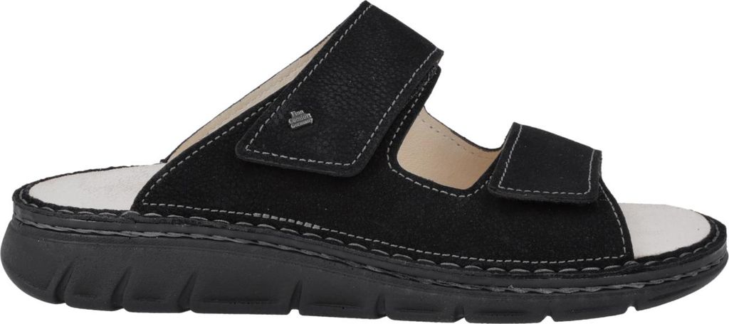 FINN COMFORT Rab Herren Pantolette schwarz Nubukleder : 47 Schuhgröße: 47