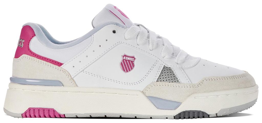 K-Swiss Damen Match Pro LTH Sneaker low 98905-975-M White/Raspberry/Heata, Schuhgröße:43 EU