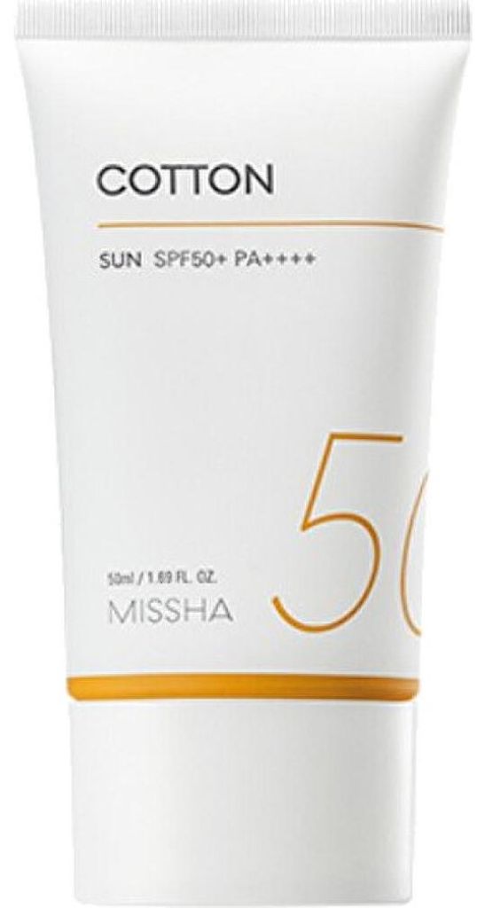 Missha Mineralische Sonnencreme SPF50+ - Leichte Schutzformel, 50 ml