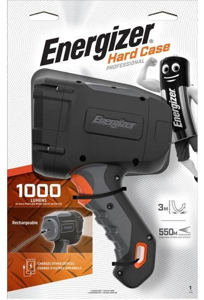 Projecteur LED ultra puissant 550 lumens Energizer Hardcase IP43