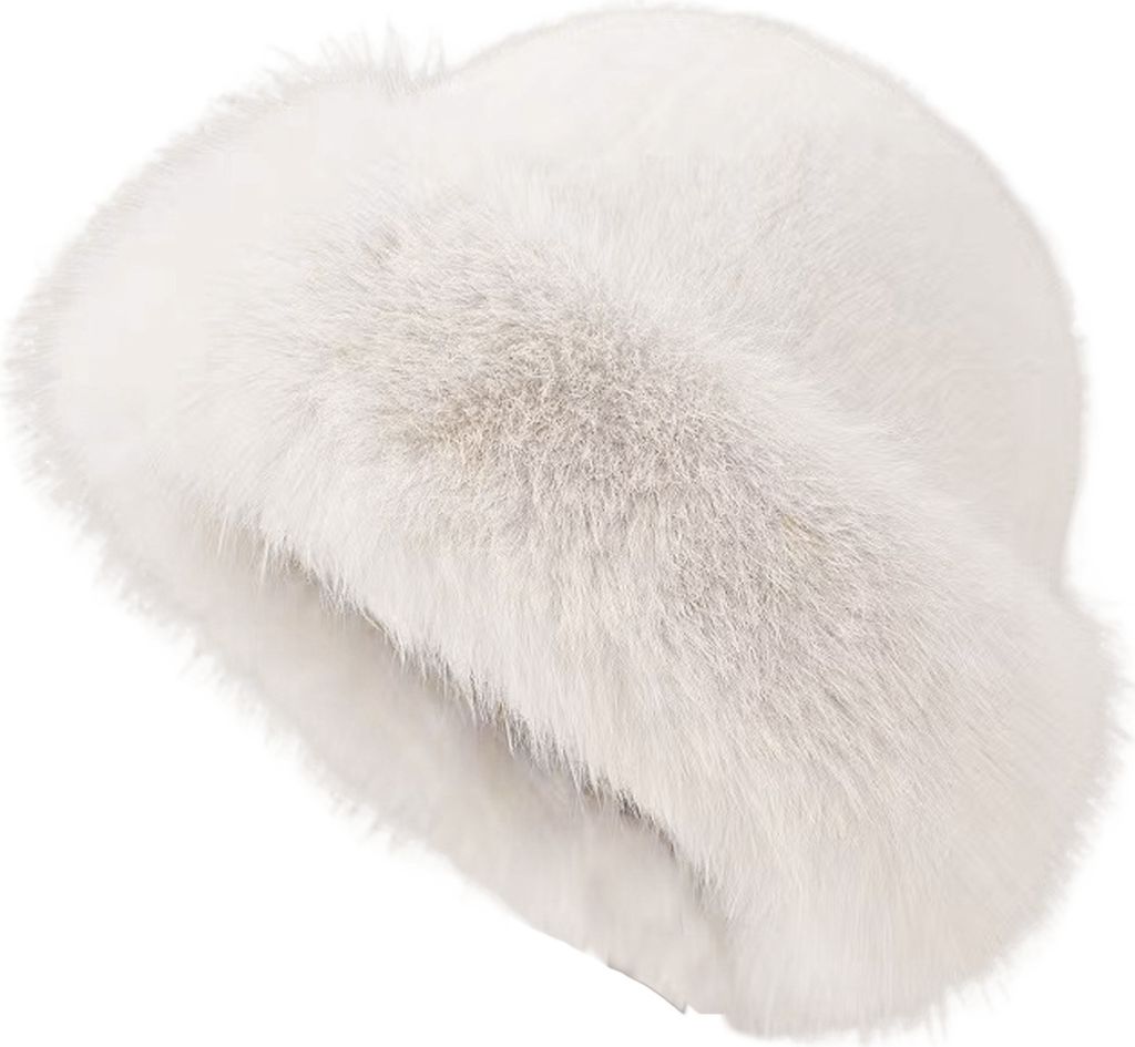 Wintermütze für Damen dick flauschig Kunstfell Produktbild 