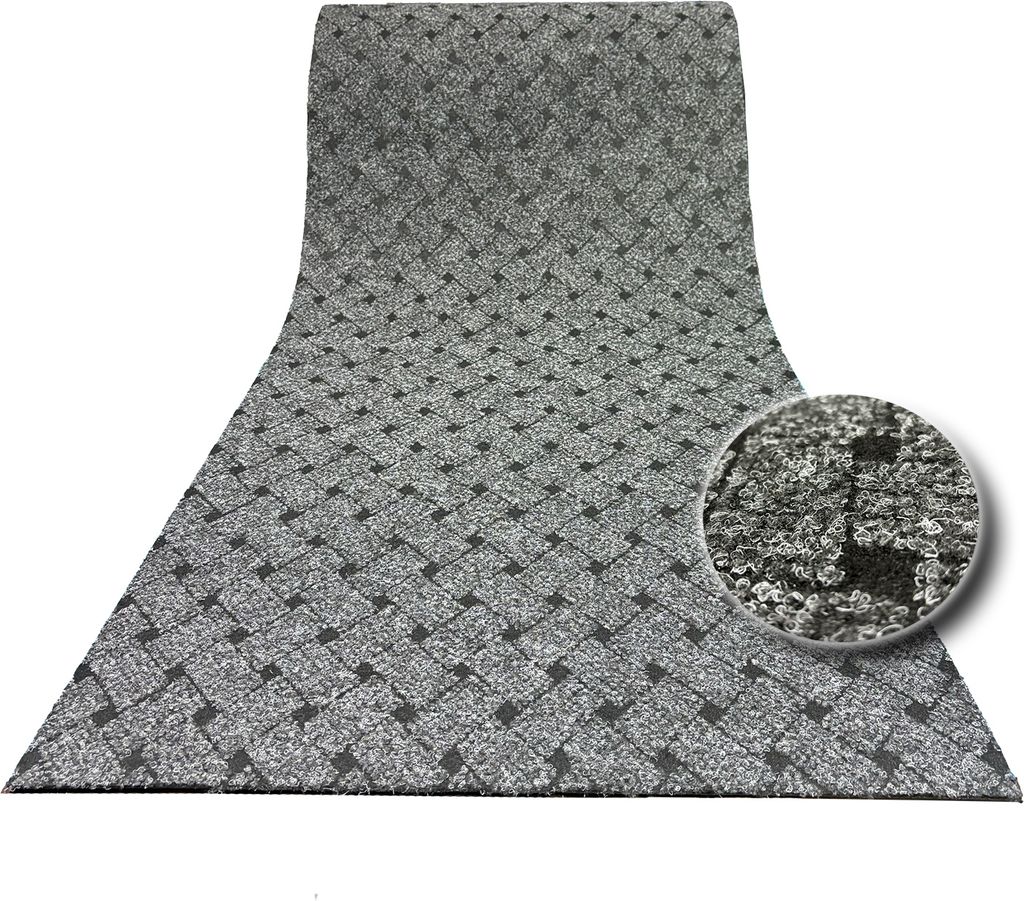 Union - Küchenläufer aus Nadelfilz - Anthrazit - Breite 50 cm - 50 x 1500cm