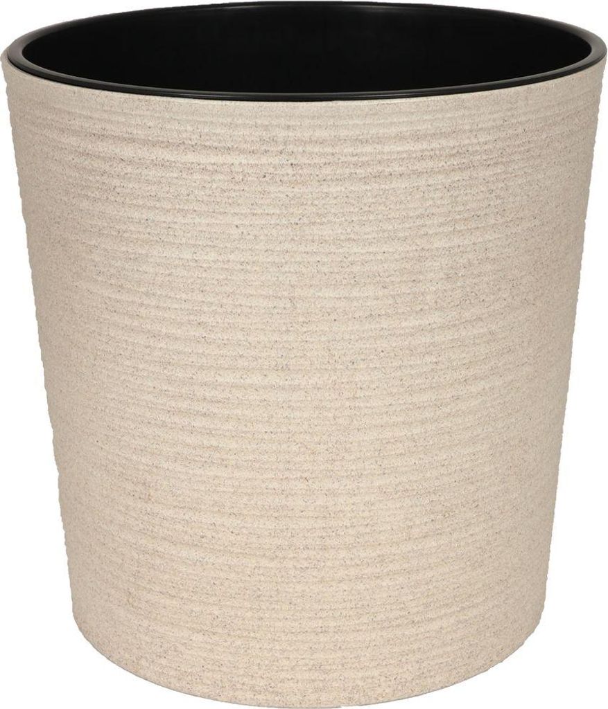 Übertopf Malwa ECO Strip ø 25 creme Produktbild 