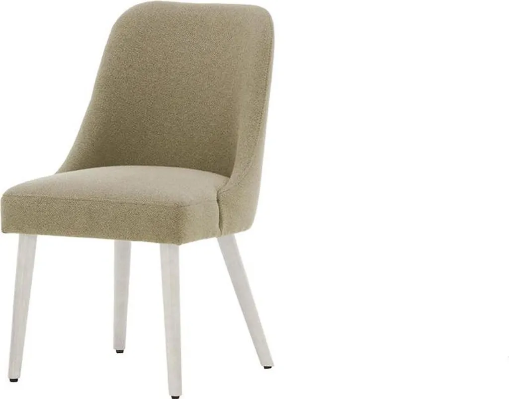 Chaise Blanche Albion-Metro 11 avec Assise Ergonomique et Pieds Robustes