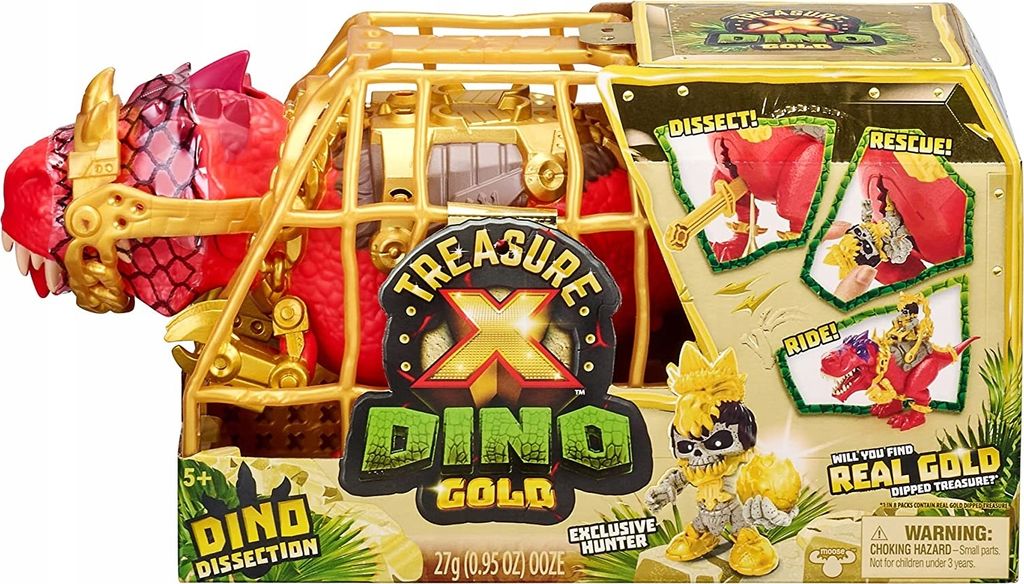 Treasure X Dino Gold Dissection Dinozaur T-Rex Zdjęcie produktu 