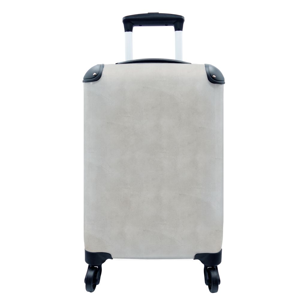 MuchoWow Koffer Handgepäck Trolley Rollkoffer Kleine Reisekoffer mit 4 Rollen - Konkret - Muster - Abstrakt - Cabin Size < 55x40x23 cm & 55x40x2...