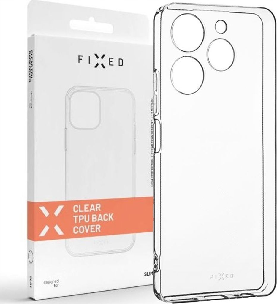 Fixed Schützhülle Case Cover Handyhülle für Tecno Spark 10 Pro Transparent