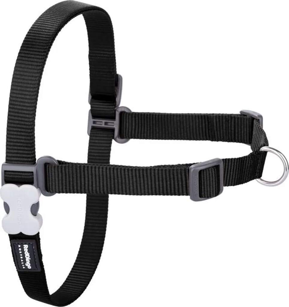 Pettorina Cane Red Dingo Nero M/L | Stile Urbano e Sicurezza 59-84cm