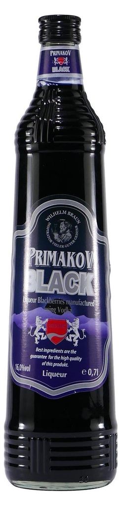 Primakov Black Brombeer-Likör Produktbild 