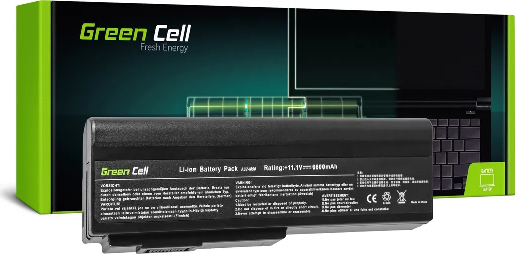 Réparer Autonomie PC : Batterie A32-M50 6600mAh 11,1V de Rechange