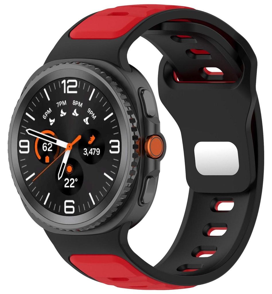 Silikon Armband für Samsung Galaxy Watch 9 / 8 / 8 Classic Produktbild 