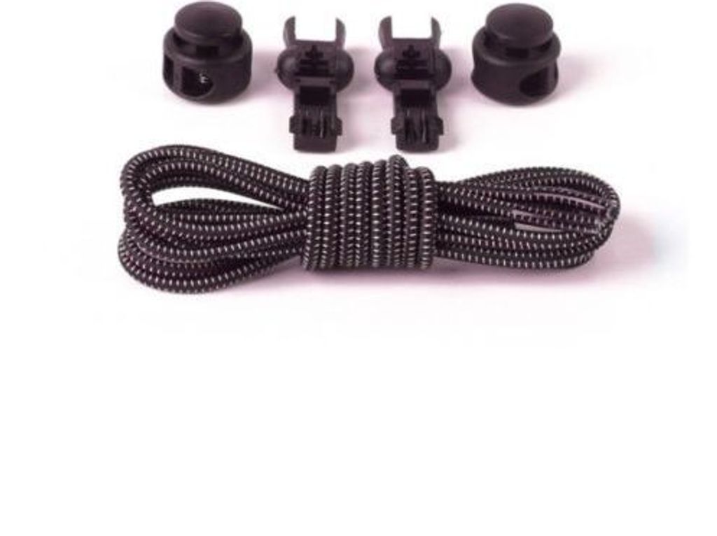 Elastische Schnürsenkel mit Schnellverschluss Produktbild 