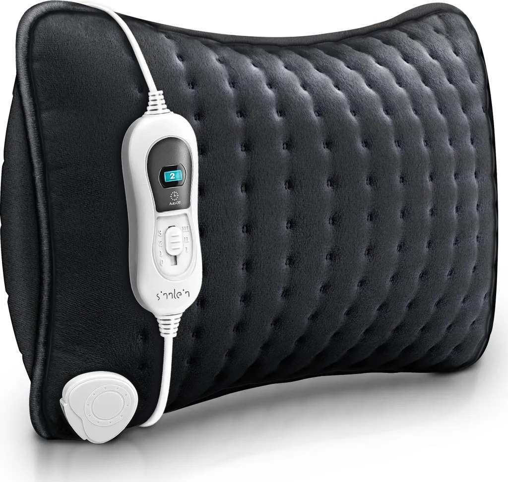 Dites adieu aux tensions avec ce coussin chauffant électrique dos et nuque
