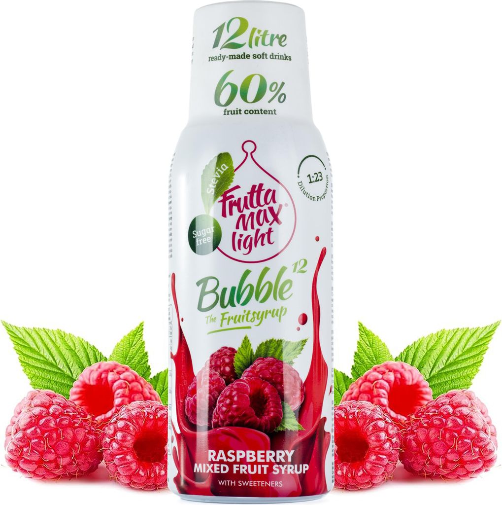 Sciroppo Fruttamax Lampone Light , 500 ml, 1 pezzo Immagine del prodotto 