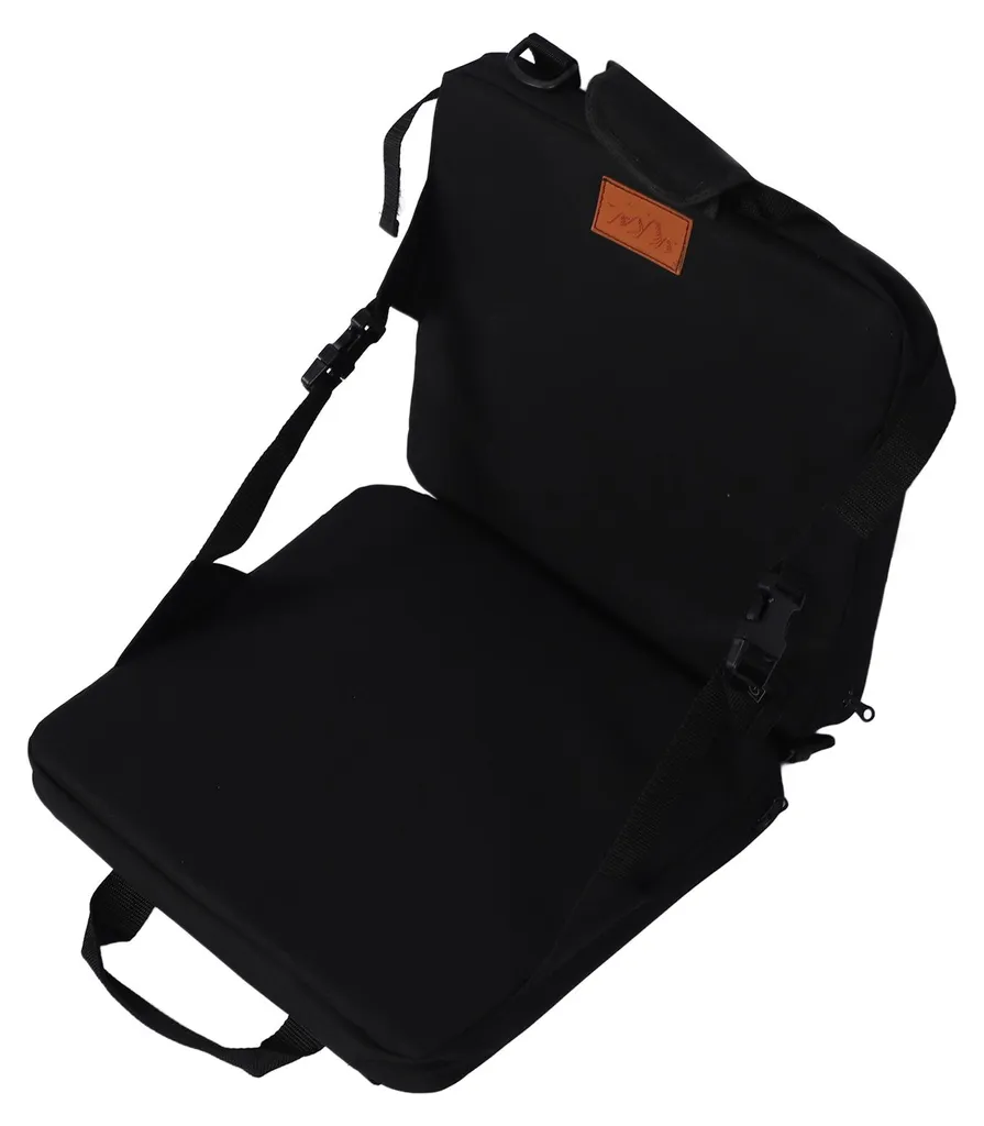 Coussin de stade chauffant imperméable et résistant aux taches noir - 2