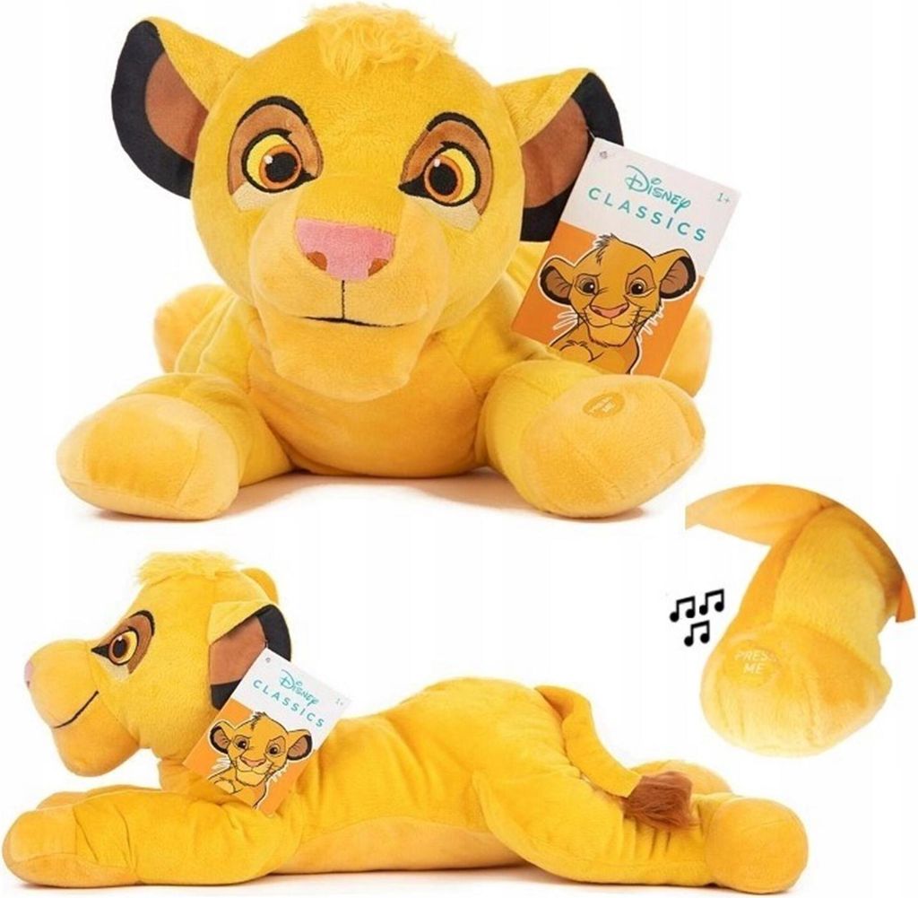 Disney Plyšové zvieratko ležiace so zvukom 45 cm Obrázok produktu 