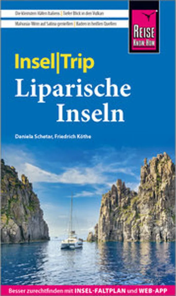Guide de voyage Îles Éoliennes Lipari Salina - Format de poche pratique
