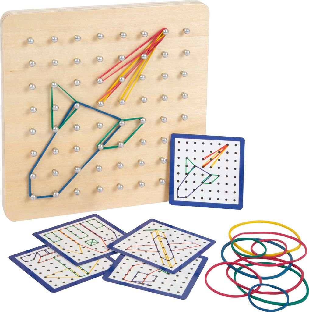 Drewniana tablica geoboard Zdjęcie produktu 