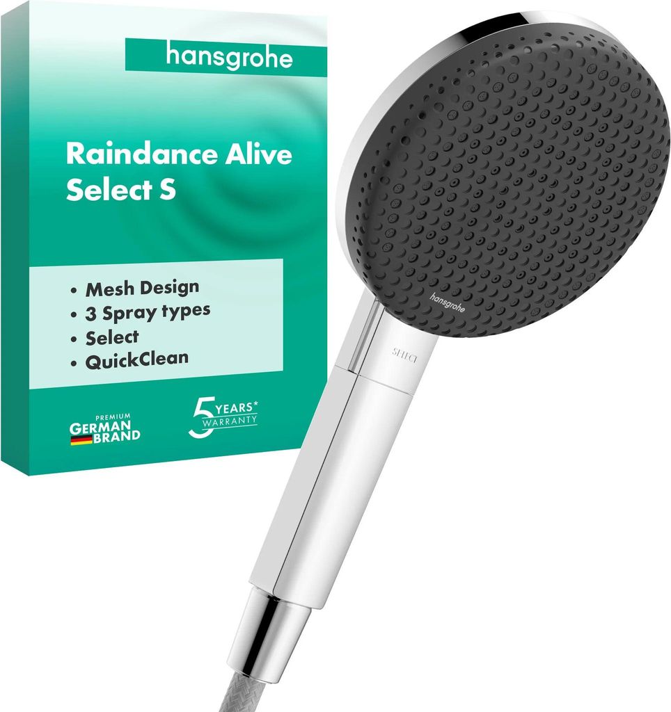 hansgrohe Handbrause Raindance Alive Select S 125 3jet Produktbild 