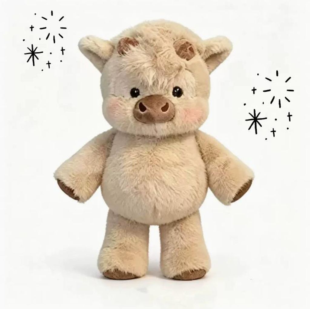 Kuscheltier, Kuscheltiere Plüschtier Cow Stofftier Produktbild 