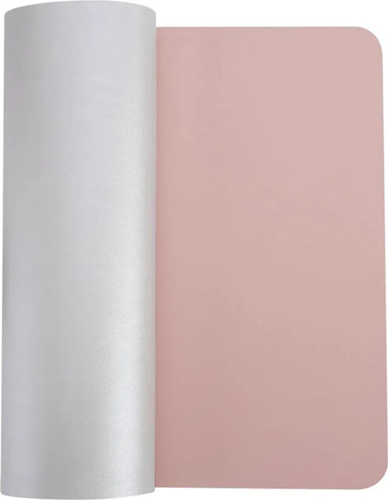 Tapis de Table pour Bureau et École Imperméable Largeur 120 cm Rose