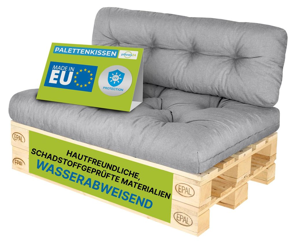 Pillows24 - Palettenkissen wasser- und UV-beständig - 2ER Produktbild 