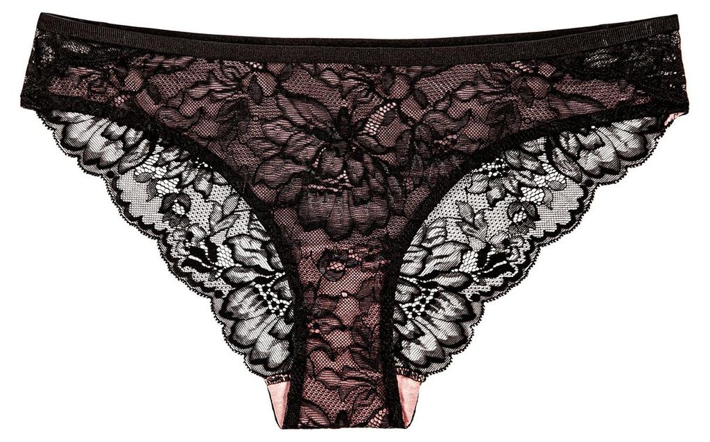 Triumph Damen Brasilslip Amourette Charm - BLACK - Größe 46 Produktbild 