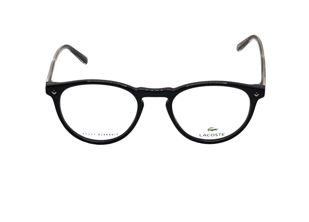 Lunettes de Vue Lacoste L2601 001 Monture Rectangulaire Noire Homme