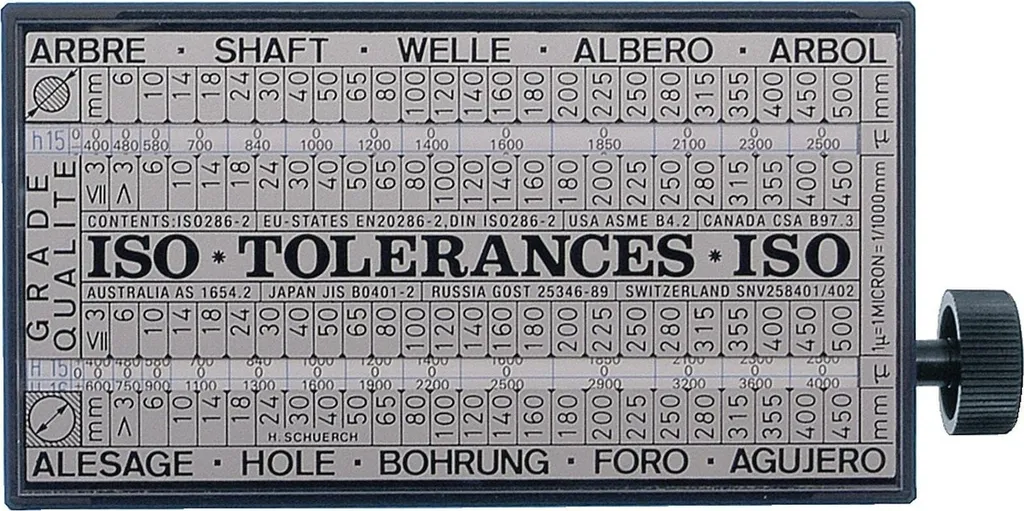 Clé de tolérance ISO Tolerator pour réglage de machines industrielles