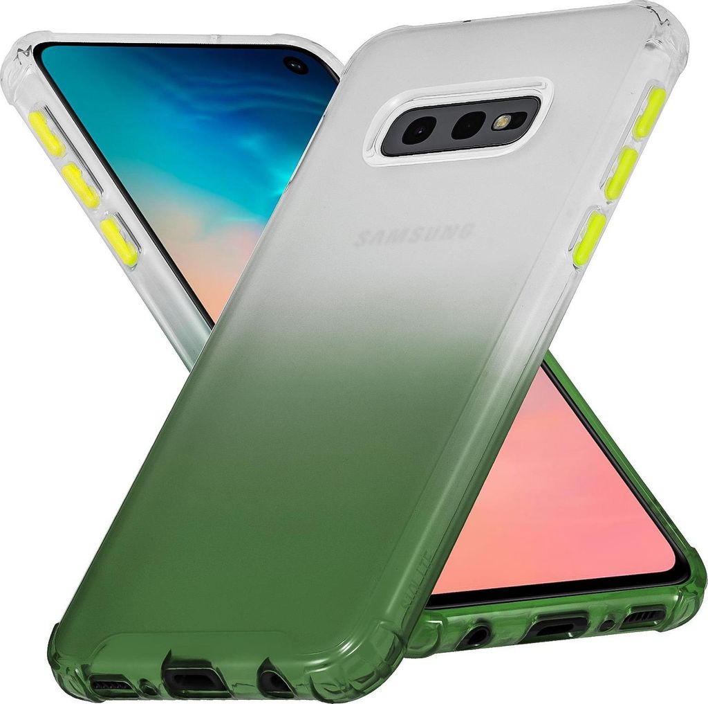Farbverlauf Hülle für Samsung Galaxy S10e Schutzhülle Handy Case Kamera Schutz Cover