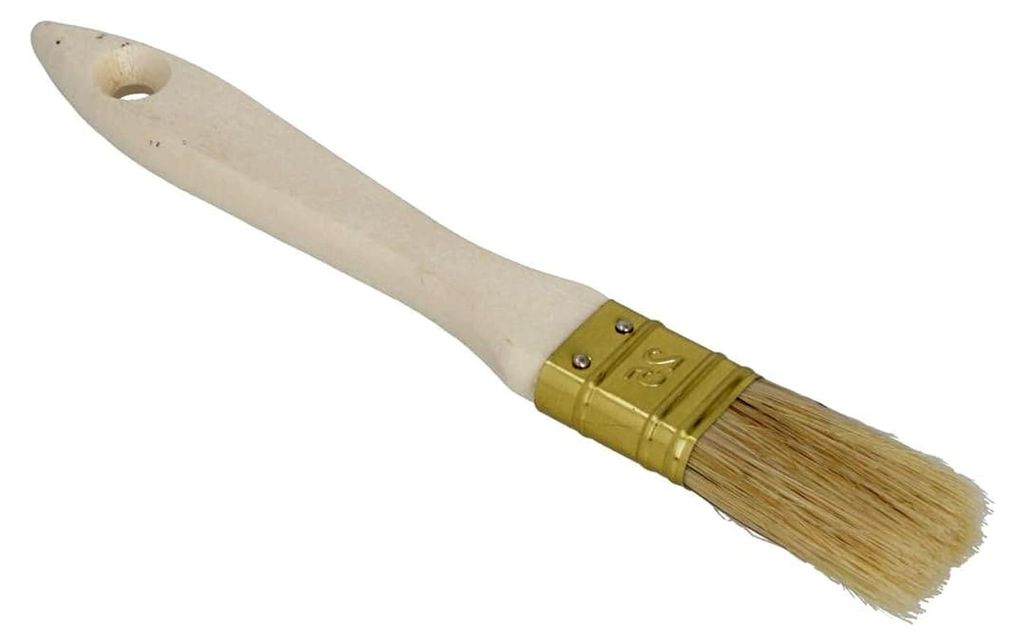 Flachpinsel (englische Form) 25 mm Lakierpinsel Malerpinsel Renovieren
